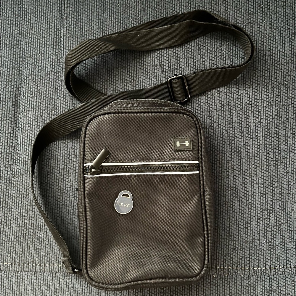 Stylish Black Crossbody Bag